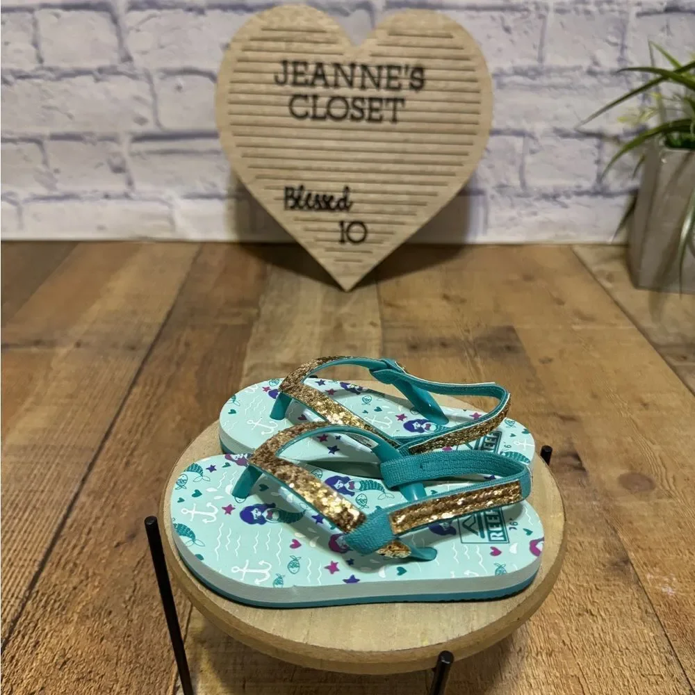 Reef Unisex-Child Little Stargazer Prints Sandal